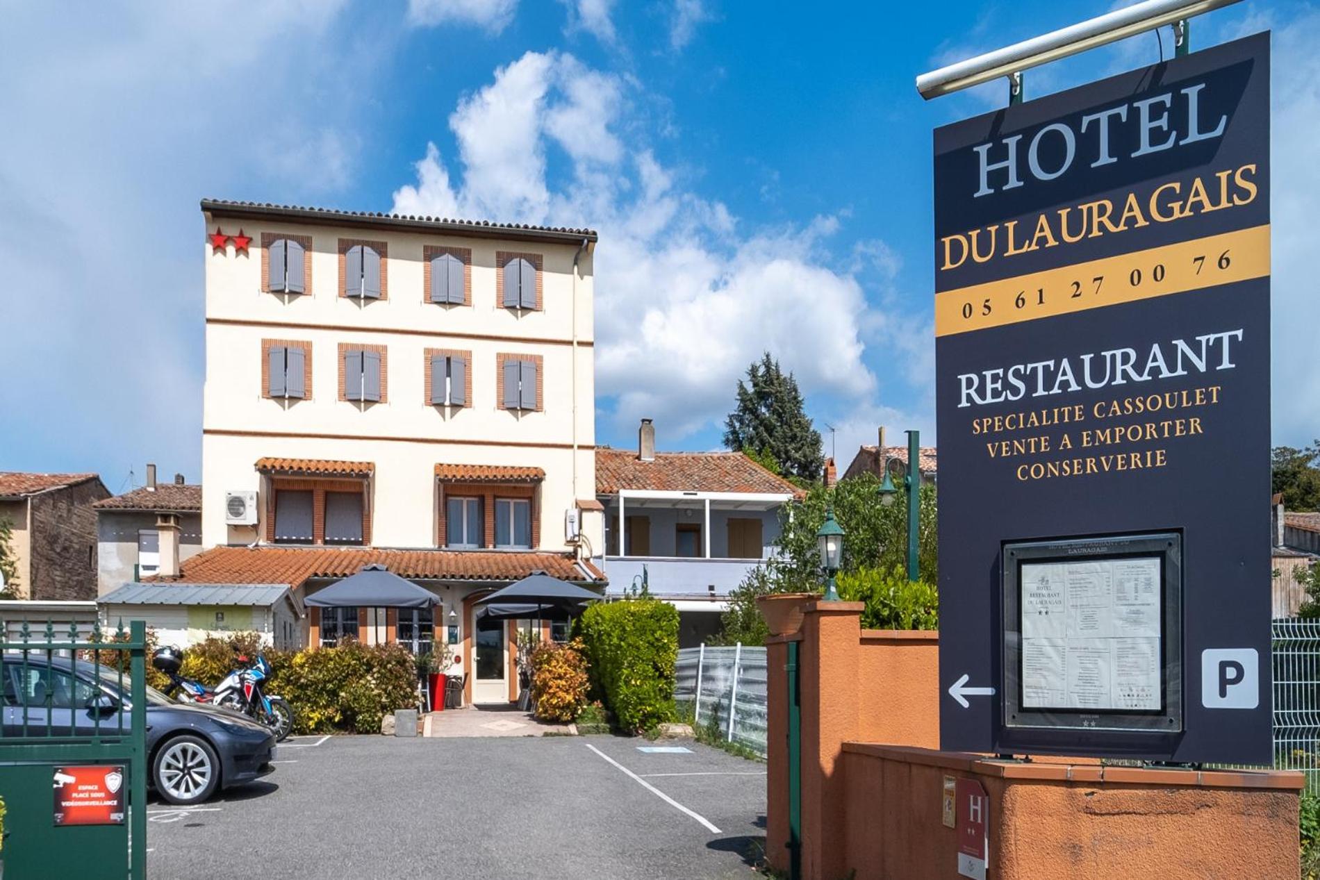 Hotel Restaurant Du Lauragais Logis De France Villefranche-de-Lauragais Buitenkant foto