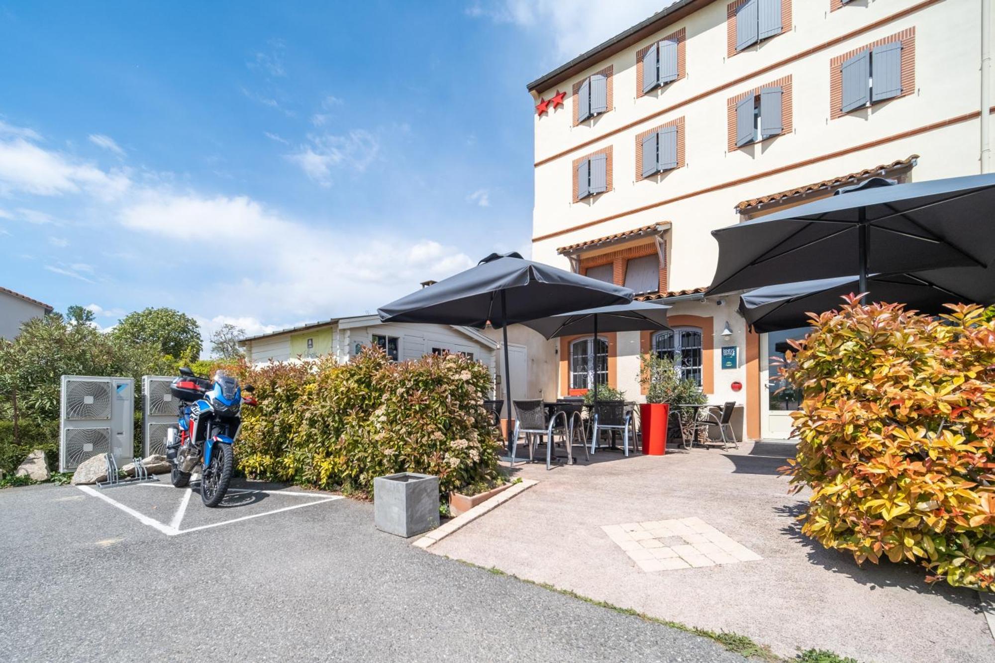 Hotel Restaurant Du Lauragais Logis De France Villefranche-de-Lauragais Buitenkant foto